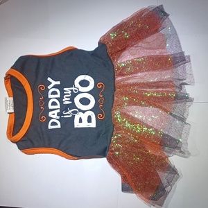 Dog Dress Host Pick "Daddy is My Boo" NWT